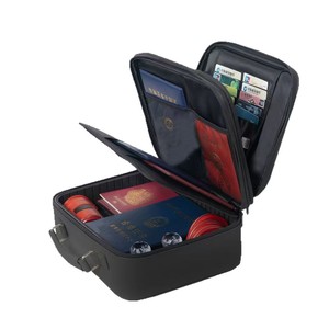 Bolsa de Seguridad para Documentos, Gran Capacidad, con Candado de Combinación, Impermeable, Antirrobo, Expandible, para Almacenamiento en el Hogar - Product Image 2