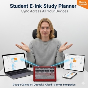 Reloj Calendario Inteligente Kylendar para Estudiantes, Planificador con Pantalla de Tinta Electrónica, Organizador de Horarios de Curso, Control de Tareas, Sin Luz Azul, Recordatorio de Exámenes para Estudio - Product Image 4