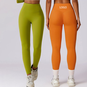 YIYI-Leggings de entrenamiento elásticos para mujer, mallas de cintura alta con Control de barriga - Product Image 1