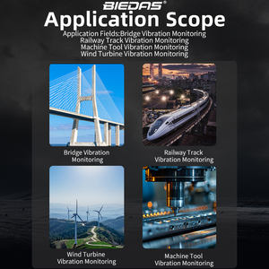 <span class=keywords><strong>Capteur</strong></span> d'accélération pour test de machines-outils haute fréquence à structure de cisaillement, compatible OEM, BIEDAS BYDED5000KT - Product Image 5