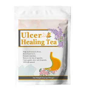 Язвенный чай, китайский раствор для здоровья, чай, натуральные травы, питательный желудочный чай