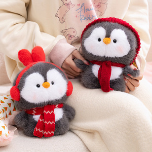 Juego de Peluches de Pingüino <span class=keywords><strong>Dudu</strong></span> Coco de HECION, Adorable Peluche de Pingüino <span class=keywords><strong>para</strong></span> Niños, Almohada <span class=keywords><strong>para</strong></span> <span class=keywords><strong>Dormir</strong></span> y Regalo de Cumpleaños <span class=keywords><strong>para</strong></span> Niñas - Product Image 6