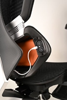 Chaise de bureau électrique ergonomique en MESH avec massage, design contemporain, chaise de gaming de luxe