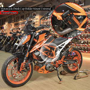 Imoxun — porte-bouteille de boisson pour moto, avec cadre, <span class=keywords><strong>Cage</strong></span> de montage universel pour 21mm, 25mm, <span class=keywords><strong>MT</strong></span> FZ <span class=keywords><strong>07</strong></span> 09 GSXS 750 1000 - Product Image 2