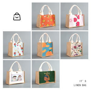 Bolsas de Yute Reutilizables con Estampados de Animales Personalizados, Ecológicas, Reciclables, Regalos Promocionales al por Mayor, Gran Venta 2026 - Product Image 3