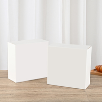 Boîte en carton recyclable avec impression en relief, assiette jetable