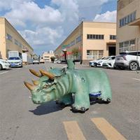 Voiture électrique pour enfants et familles, modèle dinosaure ou robot de combat, pour parcs d'attractions et centres commerciaux, fabriquée en Chine