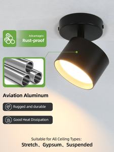 Nouvelles Arrivées <span class=keywords><strong>GX53</strong></span> Surbrillance Montée en Surface Angle Réglable Lumière Intérieure Led Plafonniers/Plafonniers/Down Lights - Product Image 4