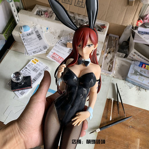 47CM <span class=keywords><strong>Fairy</strong></span> <span class=keywords><strong>Tail</strong></span> Erza Scarlet Sexy Bunny Girl Anime Figure PVC Figurine En Plastique Statue Modèle Jouet Figuras Poupée - Product Image 6