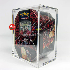 SHP Vente en gros Personnalisé Transparent UV Protéger Acrylique <span class=keywords><strong>Pokemon</strong></span> <span class=keywords><strong>Go</strong></span> Cadeau Boîte avec Blissey et <span class=keywords><strong>Pikachu</strong></span> Couvercle Magnétique Acrylique - Product Image 5