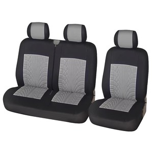 Fundas de Asiento de Coche Universales Anjuny para <span class=keywords><strong>Lexus</strong></span>, Skoda, Jeep Q7, Material de Poliéster, para Todas las Estaciones, Juego Completo de 9 Piezas, Estilo Lujoso, 1 Año - Product Image 4