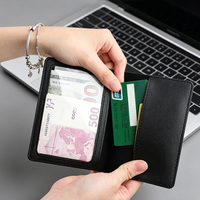 Porte-passeport en strass, étui pour billets, rangement portable multifonction pour cartes, anti-vol, anti-rayures