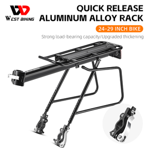 <span class=keywords><strong>Porte</strong></span>-bagages arrière <span class=keywords><strong>pour</strong></span> <span class=keywords><strong>vélo</strong></span> WEST BIKING, capacité de charge de 100 kg, en alliage d'aluminium, <span class=keywords><strong>porte</strong></span>-bagages <span class=keywords><strong>pour</strong></span> VTT, siège arrière, <span class=keywords><strong>coffre</strong></span>, libération rapide, <span class=keywords><strong>porte</strong></span>-bagages <span class=keywords><strong>pour</strong></span> sacoches - Product Image 2