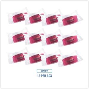 Désodorisants pour urinoirs Boardwalk EBCP012I072M01AAS8000, parfum pomme épicée, clip pour cuvette rouge, 12 par boîte - Product Image 6