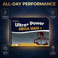 Neewwon Men Complex, capsules à libération prolongée, antioxydant, soutien nutritionnel pour la vitalité, complément alimentaire quotidien pour la vitalité et le bien-être des hommes adultes