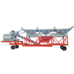 Planta Mezcladora de Concreto Móvil HZS60 Fabricada en China, 60m3/h, Pequeña Planta Dosificadora de Concreto Eléctrica para la Industria de la Construcción - Product Image 6