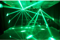 Effet laser pour DJ de boîte de nuit, projecteur halogène 200W 5R avec contrôle DMX512, balayage horizontal 180° et vertical 90°, 10 canaux + 14 gobos
