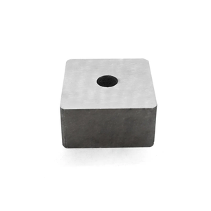 Aimant Alnico <span class=keywords><strong>Blaco</strong></span> 45x45x15 avec trou de 9 mm, mandrin magnétique pour le meulage et la réparation - Product Image 3