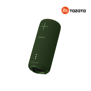 Enceinte sans fil Tazata 20W à basses profondes, étanche IPX7, verte, pour le camping et l'extérieur, avec double radiateur passif - Product Image 3