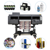 Imprimante UV DTF LINKO 60cm I3200 à 3 têtes d'impression tout-en-un pour étiquettes autocollantes en cristal, estampage à chaud, rouleau à rouleau
