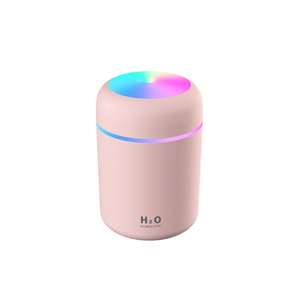 Humidificador de aire eléctrico portátil, difusor de aceite aromático, pulverizador de niebla fría con USB, luz nocturna colorida para el hogar y el coche, 300ml - Product Image 6