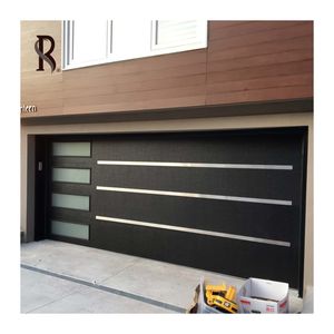Portes <span class=keywords><strong>de</strong></span> <span class=keywords><strong>garage</strong></span> en treillis sectionnel en alliage d'acier moderne Rising isolant en gros extérieur VIillas <span class=keywords><strong>porte</strong></span> <span class=keywords><strong>de</strong></span> <span class=keywords><strong>garage</strong></span> isolée insonorisée - Product Image 3