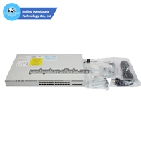 Saklar baru asli Ciscos C9200L-24P-4G-E mengelola POE core Catalyst series network switch 24 port C9200L 4G