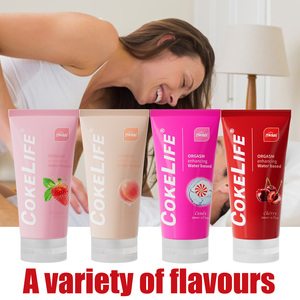 Lubrifiant à base d'eau Phiknight Cokelife 200ml Tube Saveurs Cerise Fraise Pêche Bonbons Usage Intime Adulte - Product Image 1