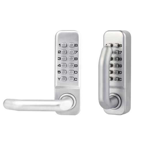 J209S keyless keypad combo number lock for door with handle mechanical ...