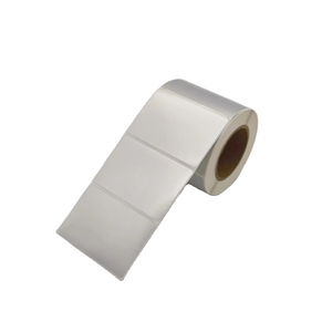 Ölçekli etiket süpermarket 60mm * 40mm kendinden yapışkanlı mat gümüş etiket barkod yazıcı termal etiket için kağıt kodu için özel - Product Image 1