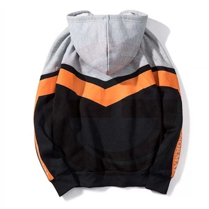 Fashion wholesale blank men's streetwear hoodie 2020 new custom print logo - Product Image 5