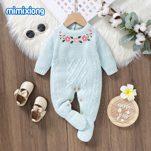 Mimixiong - <span class=keywords><strong>Peleles</strong></span> <span class=keywords><strong>de</strong></span> <span class=keywords><strong>Punto</strong></span> para Bebé, Monos <span class=keywords><strong>de</strong></span> Manga Larga para Bebé - Product Image 3