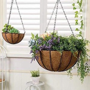 Grande bohémien appeso stuoia di cocco pianta pull <span class=keywords><strong>a</strong></span> <span class=keywords><strong>parete</strong></span> porta acqua per recinzione decorazione confezionata in cartone - Product Image 4