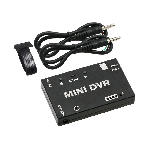 FPV Recorder Mini DVR Module NTSC/PAL Switchable Built-in Battery Video Audio FPV Recorder for RC Models Racing FPV Drone