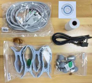 JZ-TEC1201 <b>12</b> Lead <b>12</b> Channel Portable Handheld EKG/ECG Machine CE Certified Class II Built-in Battery 1000Hz Sampling Rate - Product Image 6