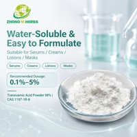 Serum Asam Traneksamat Kelas Kosmetik Bahan Perawatan Kulit CAS 1197-18-8 98% Bubuk Asam Traneksamat