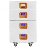 Invertisseur hybride de stockage d'énergie domestique empilable et extensible avec contrôleur de charge solaire MPPT, compatible avec les packs de batteries au lithium en parallèle