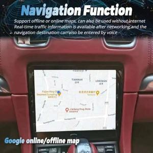 Autoradio Carplay Navirider pour Porsche Boxster Cayman 718 911 918 981 997 Turbo S Carrera Bose Radio de voiture GPS WIFI 4G Android 15 - Product Image 5