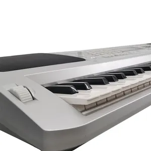 Oem apoio 61 teclas árabe escalas piano elétrico com display LCD e midi e modo de ensino e sustentar interface