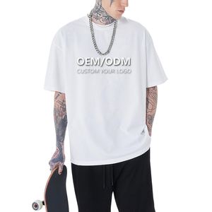 <span class=keywords><strong>T</strong></span>-<span class=keywords><strong>shirt</strong></span> da <span class=keywords><strong>uomo</strong></span> oversize a maniche corte, 260G, a spalla cadente, taglie forti, personalizzabile in fabbrica, tinta unita, per corsa e sport – Offerta imperdibile - Product Image 3
