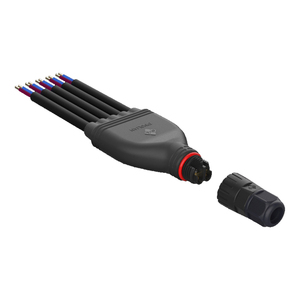 Plugue impermeável tipo Y Conectores de moldagem por injeção Soquete de cabo secundário com conectores montados parafuso - Product Image 3