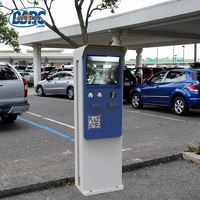 Système de stationnement automatique extérieur Lien : Terminal de paiement libre-service, borne, accepteur de monnaie, lecteur de codes-barres, SDK