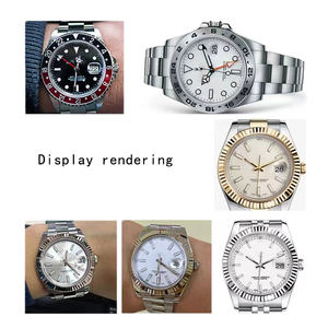 RLX GMT Day-tona Date-just SUB 116610116234アンチスクラッチ日付ウィンドウ用のレーザーロゴ付きサファイアクリスタルグラスを見る - Product Image 4