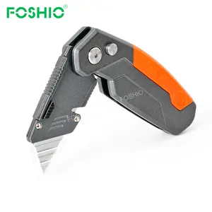 Foshio Magnetic Heavy Duty Folding Utility Knife Pocket