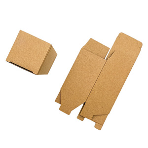 Cajas de cartón plegables de papel de color Qiyou, caja de embalaje de papel kraft de 3 capas para impresión personalizada en lotes pequeños - Product Image 1