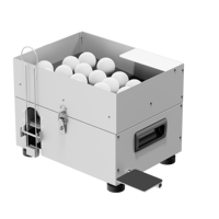 Distributeur automatique de balles de golf à pédale, alimentation rapide en 3 secondes, 50 balles, hauteur réglable, en métal, anti-blocage, OEM, entraînement gauche/droite