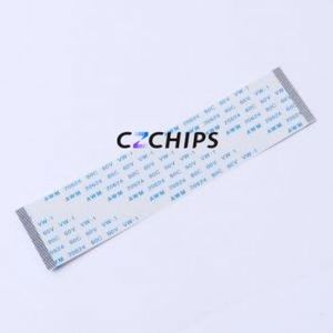 FC-0.5B-45P-100mm FFC Cable (Flexible Flat Cable) P=0.5mm Connector 45P 0.5mm 0.3mm Non-Inverting - Product Image 1
