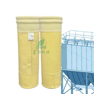 Approvisionnement d'usine prix attractif double fond couche de renfort sac filtrant acrylique utilisé dans le collecteur de poussière d'usine de charbon