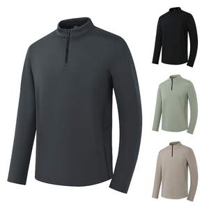 Fabricante personalizado Ropa deportiva para hombre de manga larga Capa base Ropa deportiva Camisas de compresión Hombres Fitness Top para hombres - Product Image 2