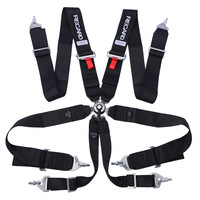 Nouveau style pour harnais de course universel Recaro, sangle de 3 pouces, ceinture de sécurité à dégagement rapide 4/5/6 points avec certification FIA